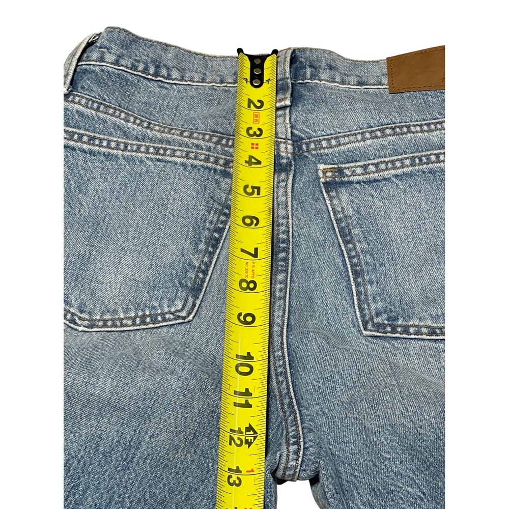 Madewell The Perfect Vintage Straight Jean Medium Wash High Rise Denim 24 I01 - Picture 6 of 6